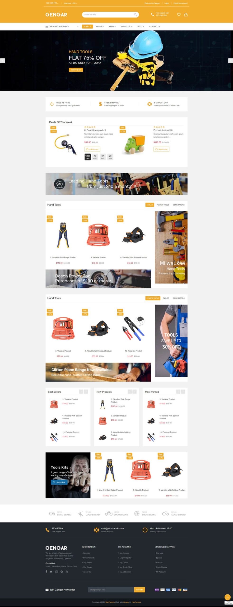 Gengar – Tools & Toys Store Shopify Theme 