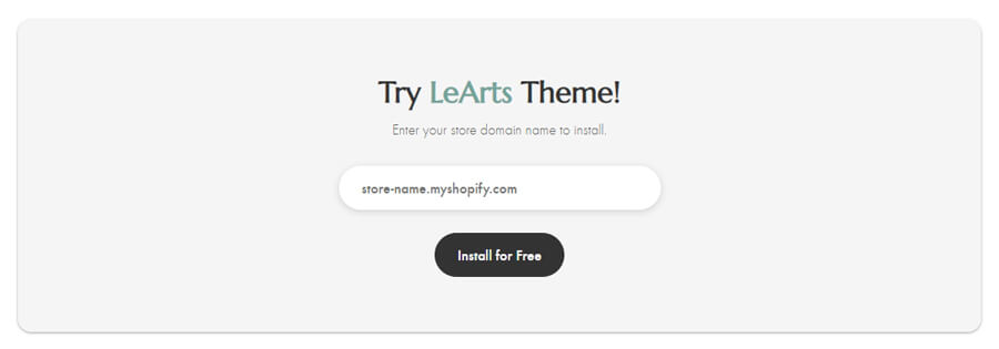 LeArts – The Best Handmade Shop Shopify Theme