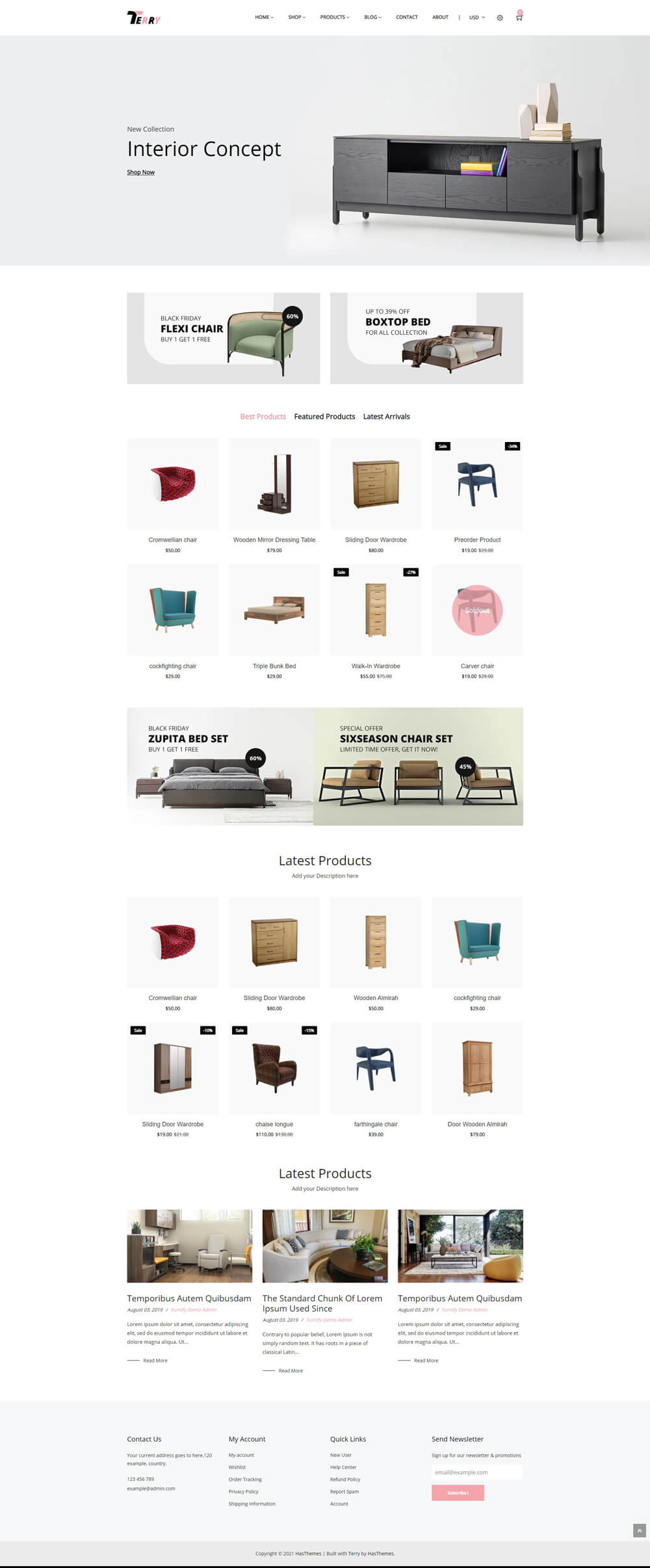 Terry – Furniture Shopify Theme